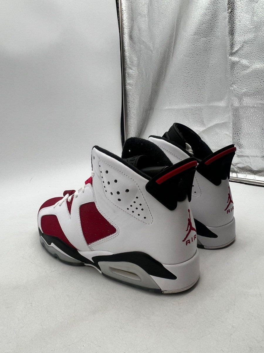Jordan 6 Retro Carmine (2014) 8 (Lightly Worn Pre-Owned)JordanWhite/Carmine-Black - Image 2