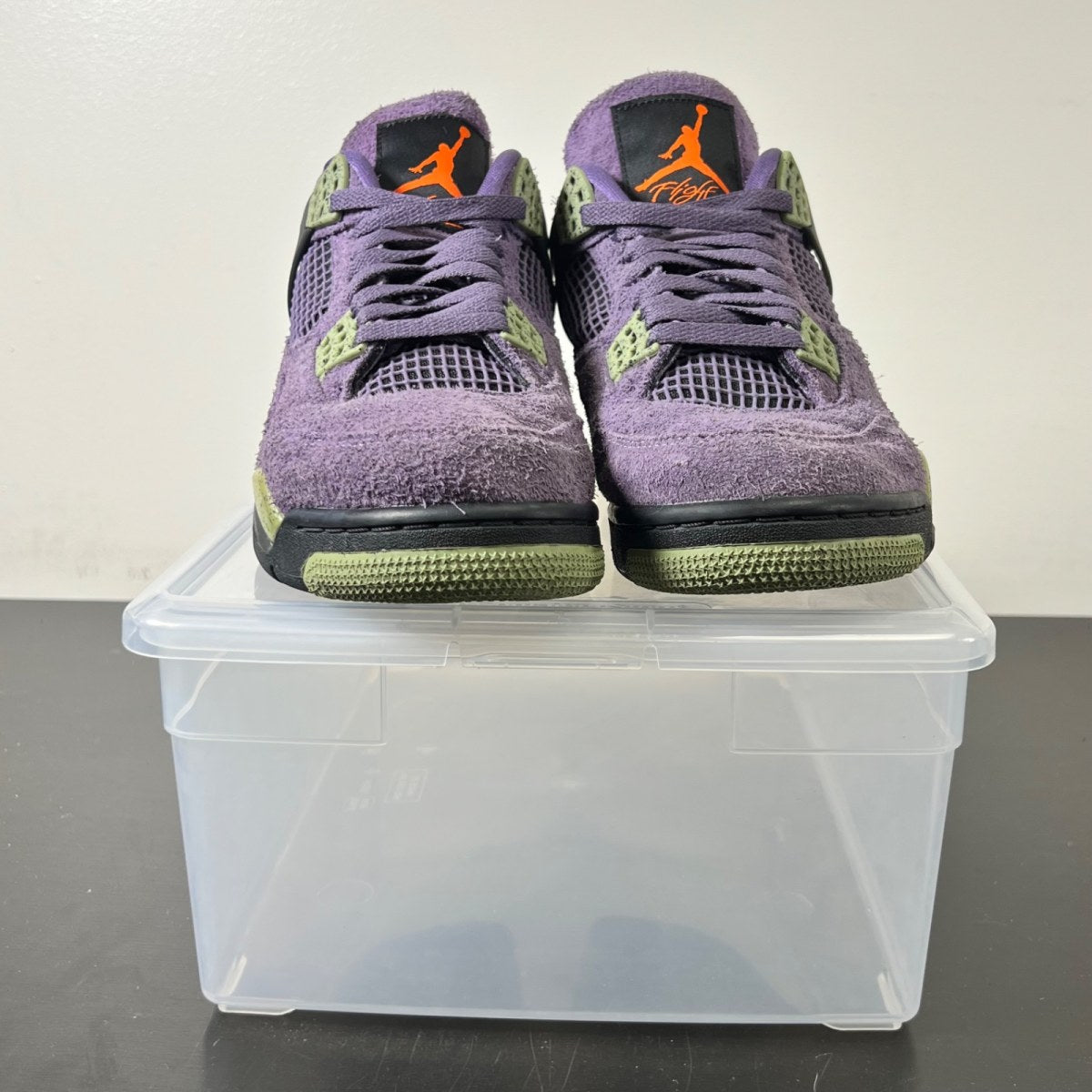 Jordan 4 Retro Canyon Purple (Women's) (Size 10.5W) - Image 2