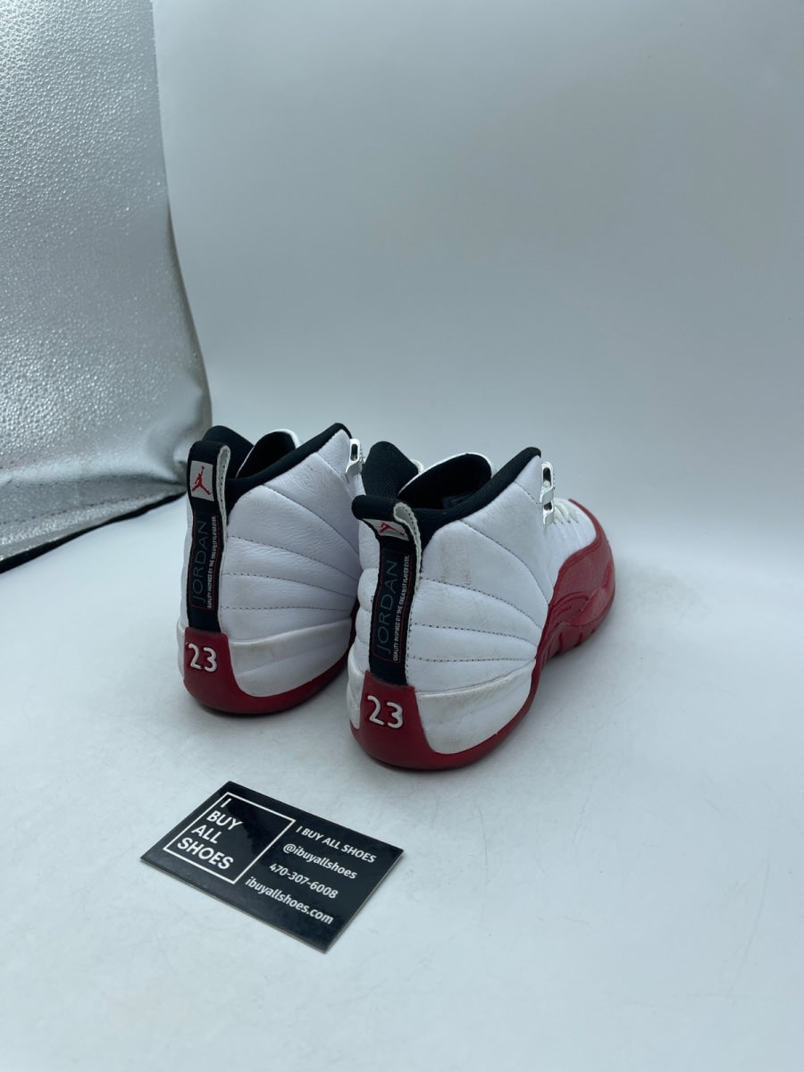 Jordan 12 Retro Cherry (2023) (GS) 4.5Y (Heavily Worn Pre-Owned) - Image 5