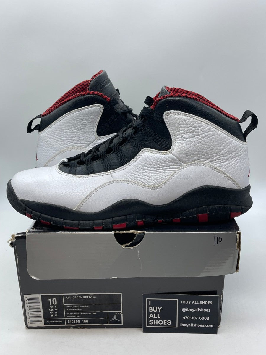 Jordan 10 Retro Chicago Bulls (2012) 10 (Moderately Worn Pre-Owned) - Image 1