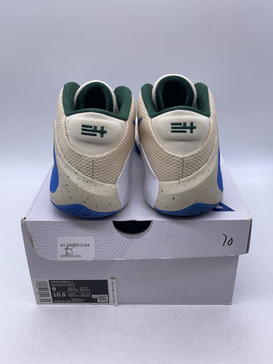 Nike Zoom Freak 1 'Light Cream' 9 (Moderately Worn Pre-Owned) - Image 3