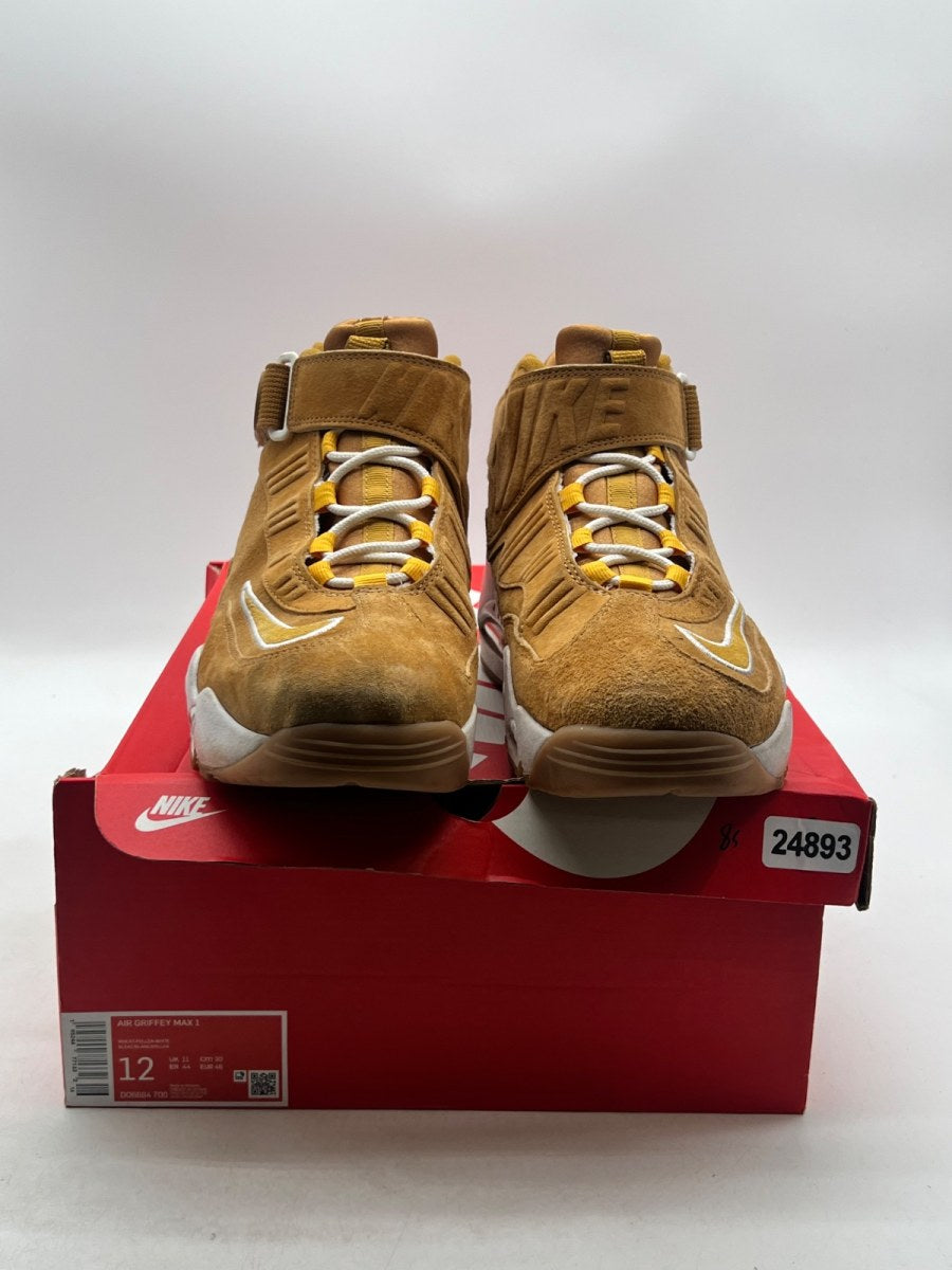 Nike Air Griffey Max 1 Wheat (2022) 12 (Heavily Worn Pre-Owned)NikeWheat/White/Gum Light Brown/Pollen - Image 2