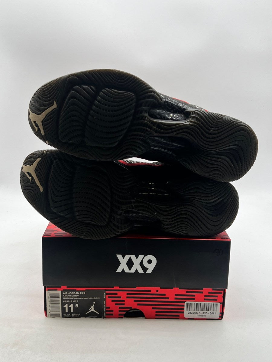 Jordan XX9 Black White Gym Red 11.5 (Moderately Worn Pre-Owned)JordanBlack/White-Gym Red - Image 8