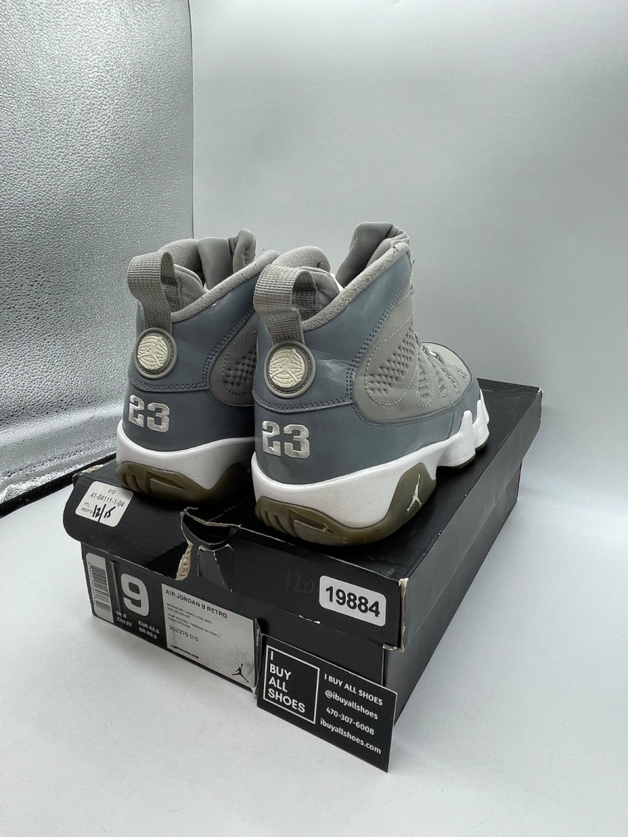 Jordan 9 Retro Cool Grey (2012) 9 (Moderately Worn Pre-Owned) - Image 5
