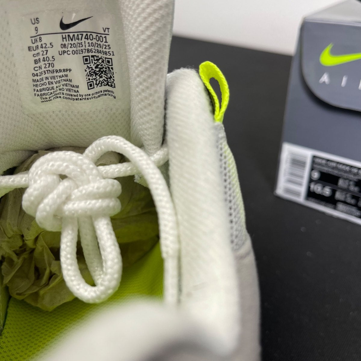 Nike Air Max 95 OG Big Bubble Neon (2025/2026) 9 (Moderately Worn Pre-Owned)NikeBlack/Neon Yellow/Cool Grey - Image 6