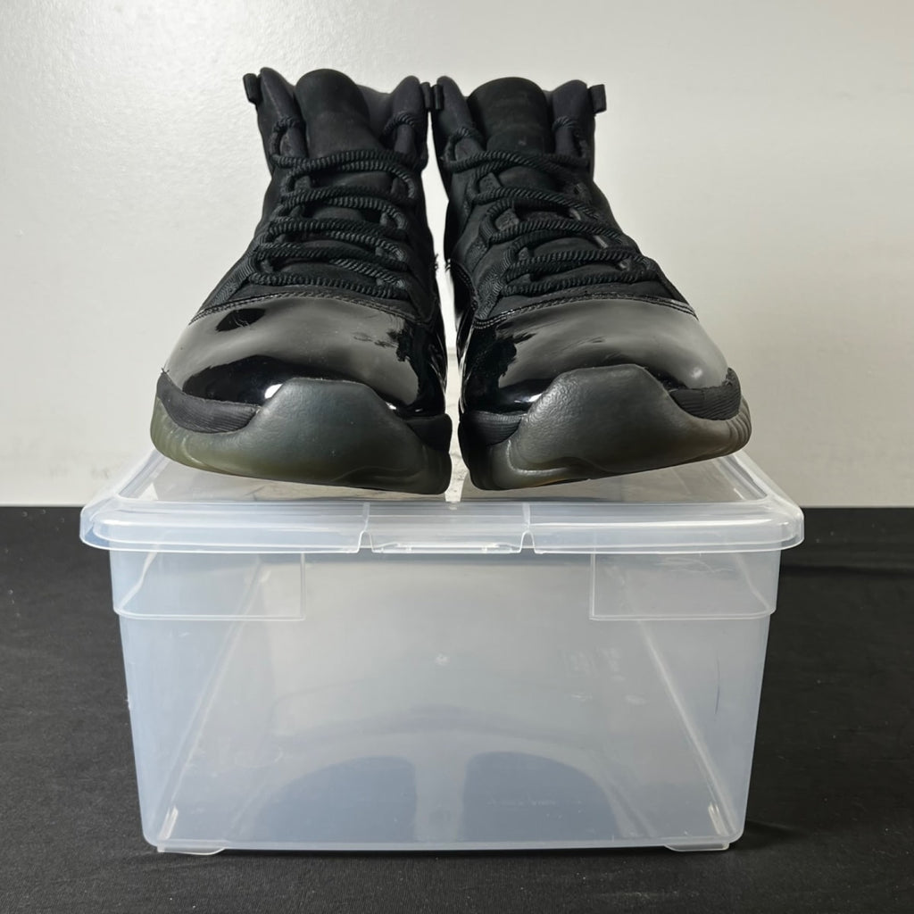 Jordan 11 Retro Cap and Gown 13 (Moderately Worn Pre-Owned)JordanBlack/Black-Black - Image 2