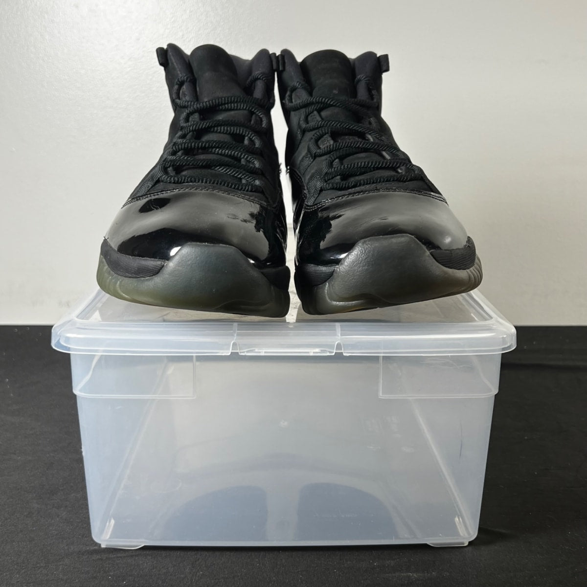 Jordan 11 Retro Cap and Gown 13 (Moderately Worn Pre-Owned)JordanBlack/Black-Black - Image 2