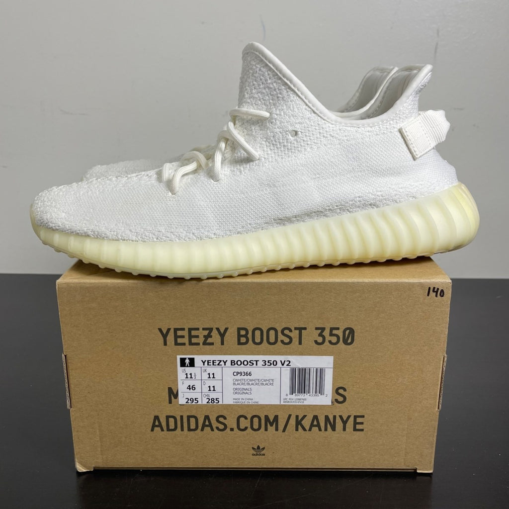 adidas Yeezy Boost 350 V2 Cream 11.5 (Moderately Worn Pre-Owned)adidasCream/White - Image 3