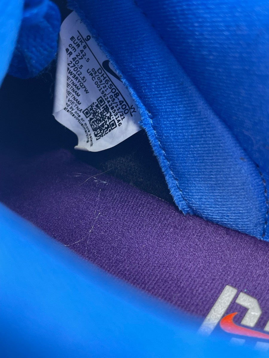 Nike Dunk Low Undefeated 5 On It Dunk vs. AF1 9 (Moderately Worn Pre-Owned)NikeSignal Blue/White-Night Purple - Image 8