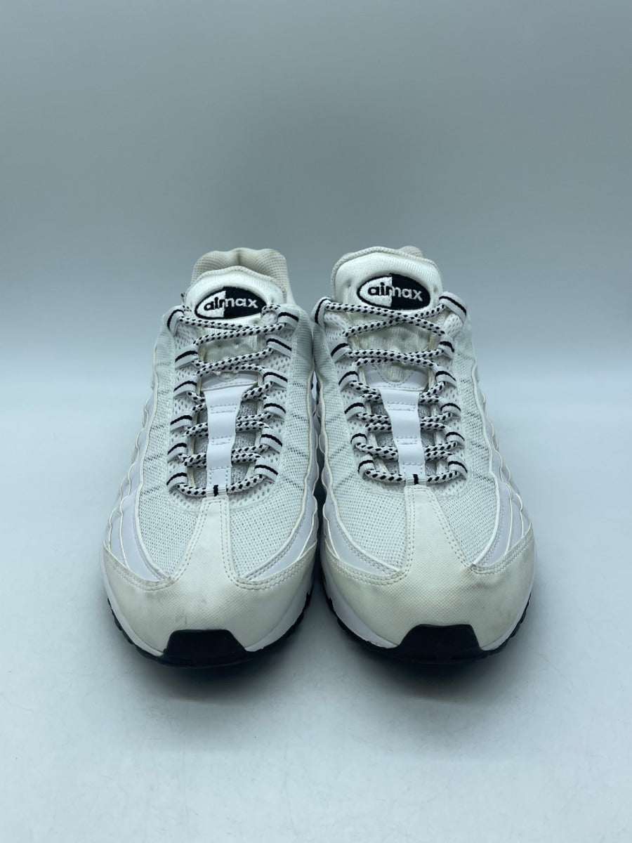 Nike Air Max 95 White Black 12 (Moderately Worn Pre-Owned)NikeWhite/Black-Black - Image 2