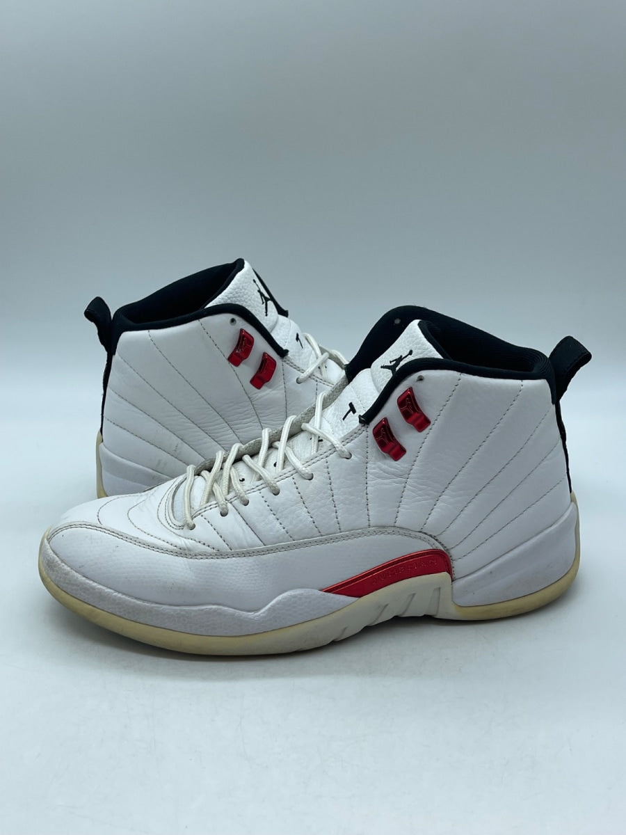 Jordan 12 Retro Twist 10 (Moderately Worn Pre-Owned)JordanWhite/Black-University Red - Image 1