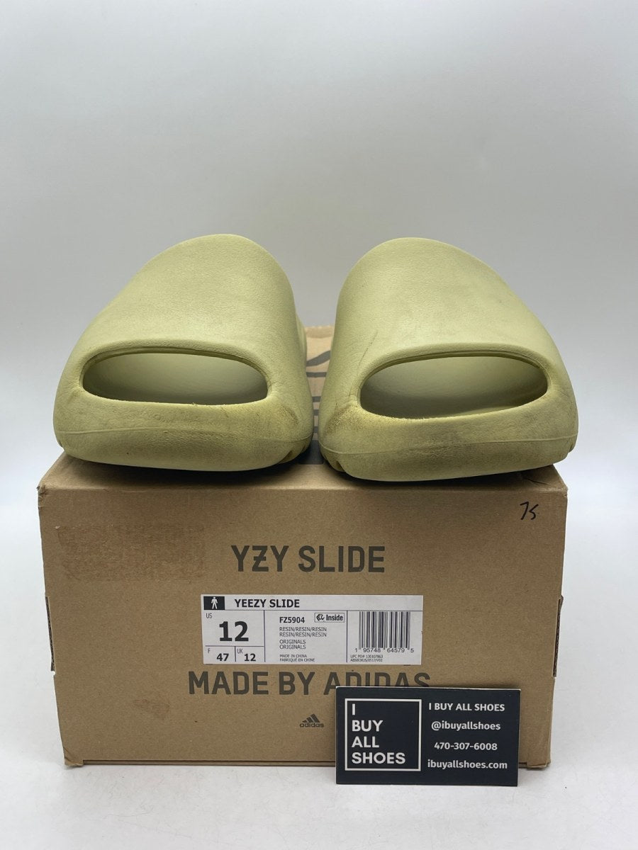 adidas Yeezy Slide Resin (2022/2024) 12 (Heavily Worn Pre-Owned) - Image 2