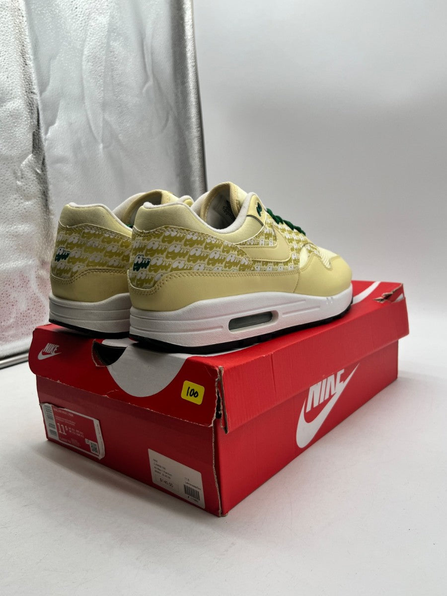 Nike Air Max 1 Lemonade (2020) 11.5 (Lightly Worn Pre-Owned)NikeLemonade/Lemonade-Pine Green-True White - Image 5