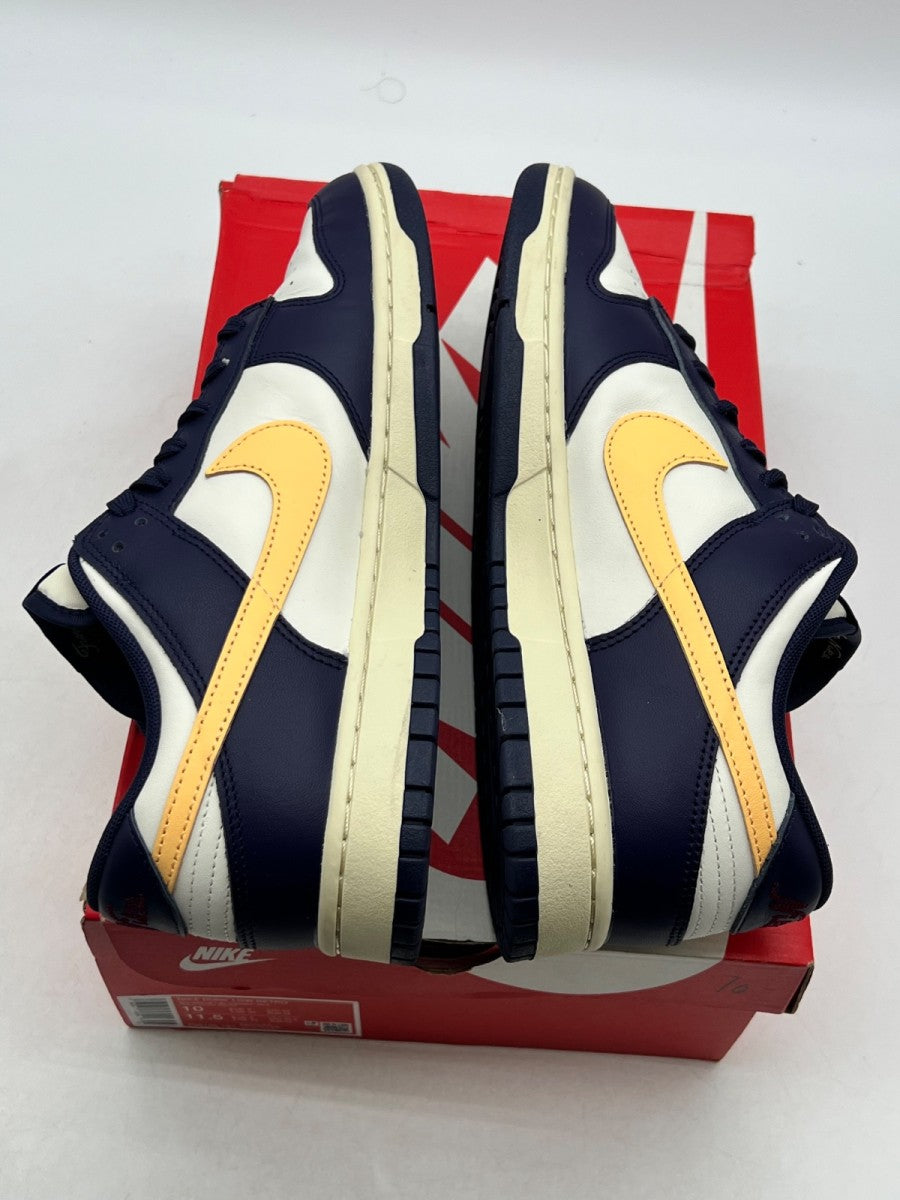 Nike Dunk Low Retro From Nike To You Midnight Navy 10 (Lightly Worn Pre-Owned)NikeSail/Midnight Navy/Coconut Milk/University Red/Pale Vanilla - Image 7