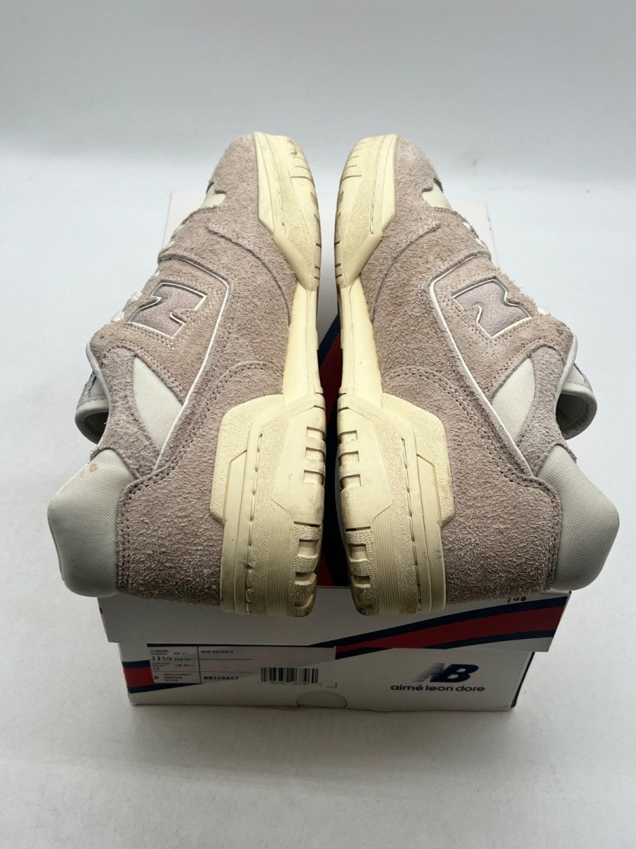 New Balance 550 Aime Leon Dore Grey Suede 11.5 (Lightly Worn Pre-Owned)New BalanceGrey/White/Blue - Image 9