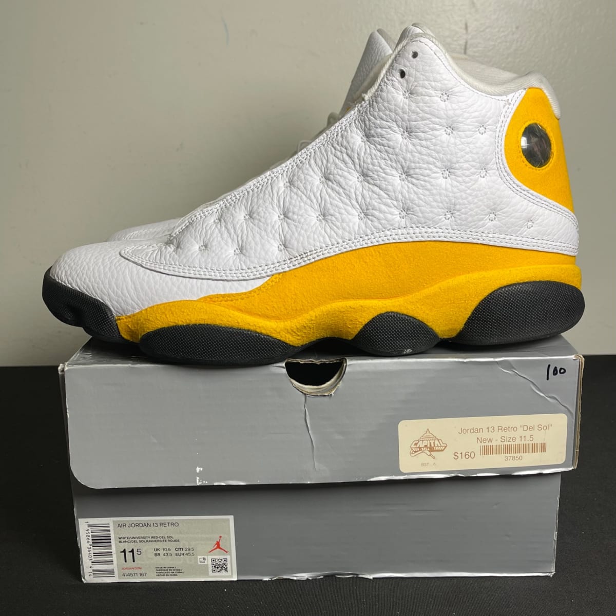 Jordan 13 Retro Del Sol (Size 11.5) - aux