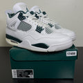 Jordan 4 Retro Oxidized Green 10.5 (Moderately Worn Pre-Owned)JordanWhite/Oxidized Green/White/Neutral Grey - Image 1