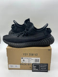 adidas Yeezy Boost 350 V2 Onyx 9.5 (Lightly Worn Pre-Owned)adidasOnyx/Onyx/Onyx - Image 1