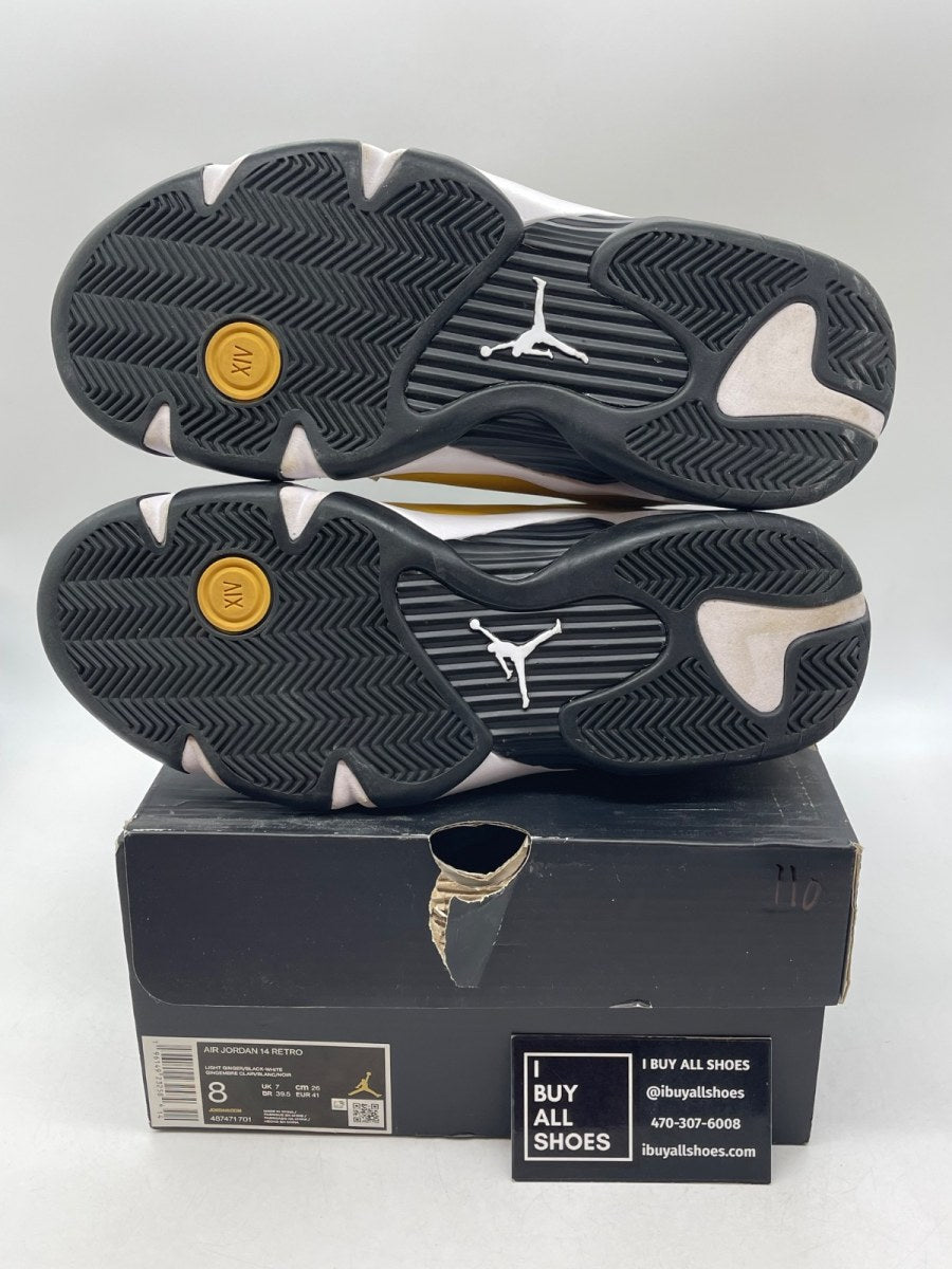 Jordan 14 Retro Light Ginger (2022) 8 (Moderately Worn Pre-Owned) - Image 7
