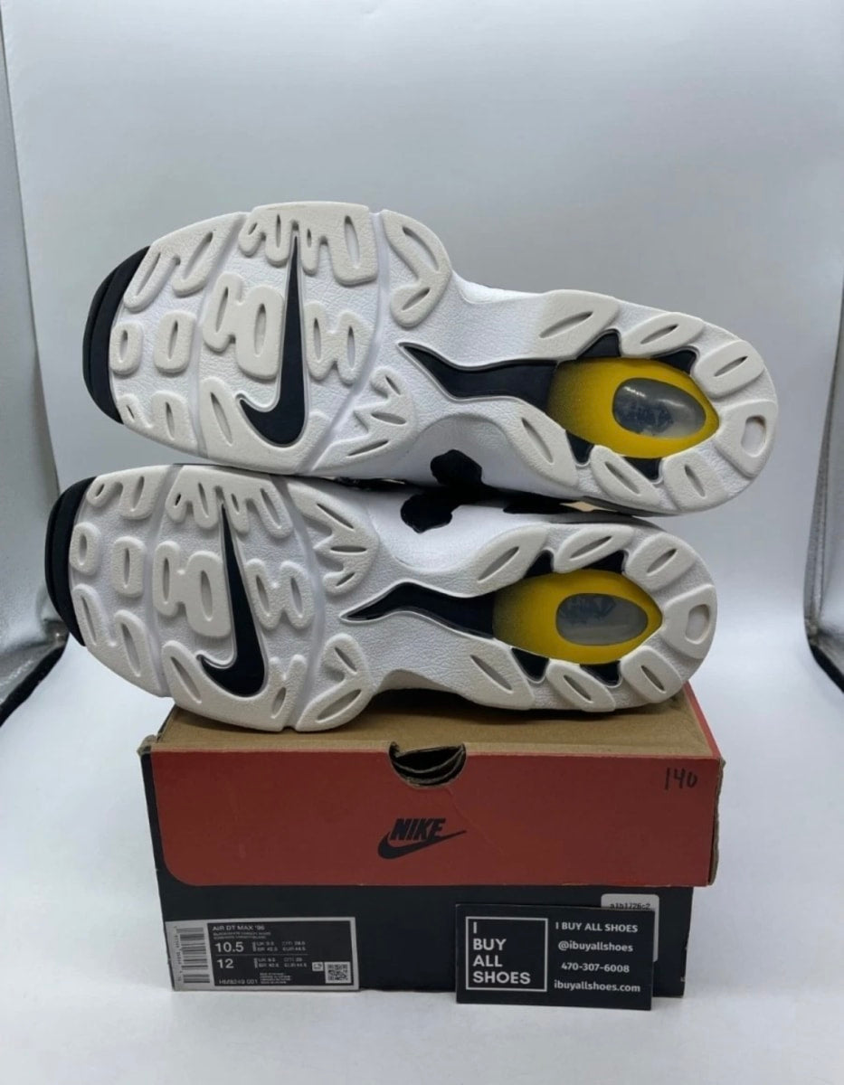 Nike Air DT Max '96 Black White (2024) 10.5 (Lightly Worn Pre-Owned)NikeBlack/White/Varsity Maize - Image 7