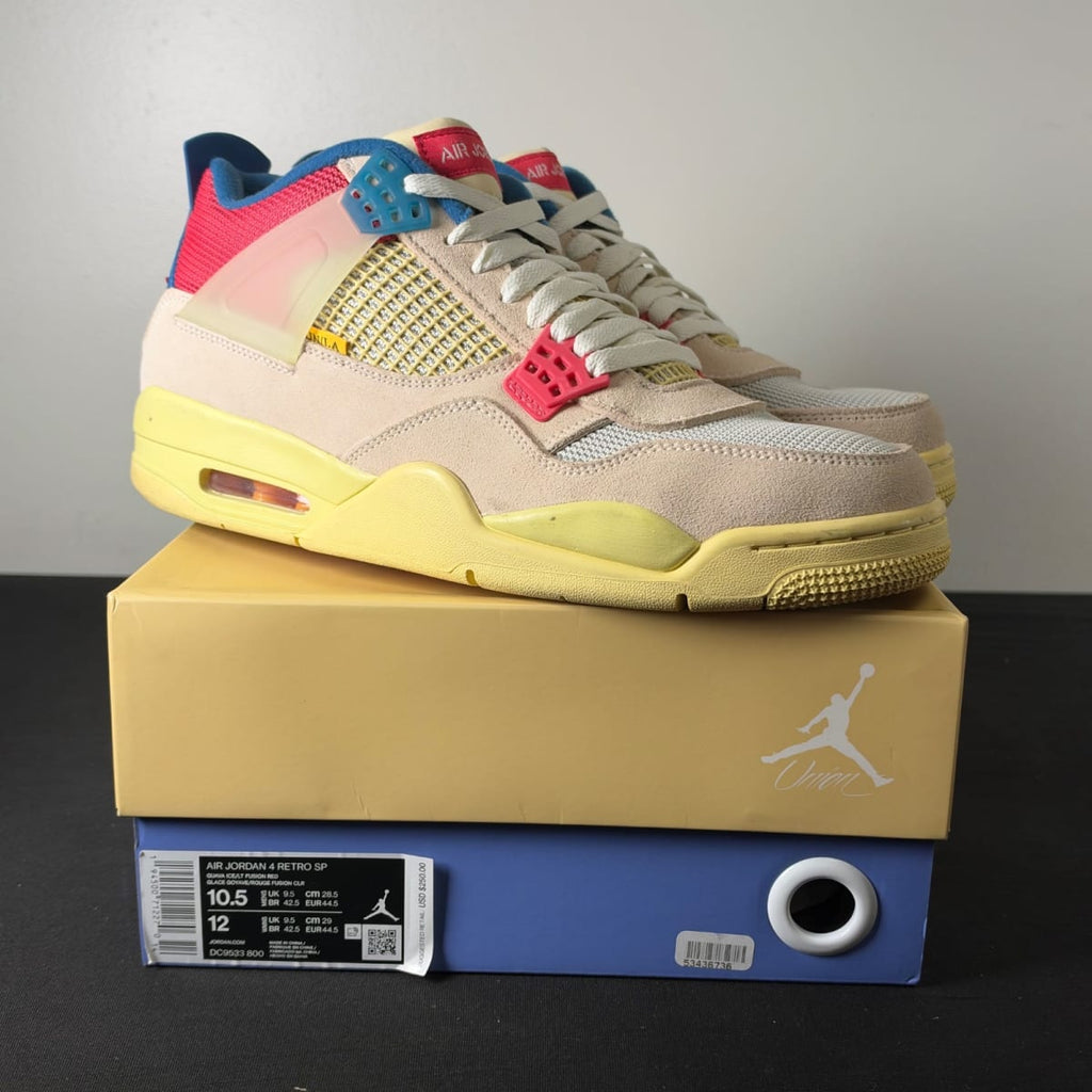 Jordan 4 Retro Union Guava Ice (Size 10.5) - aux