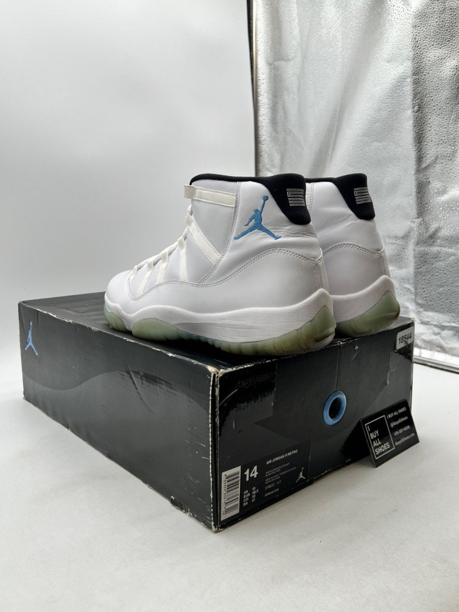 Jordan 11 Retro Legend Blue (2014) 14 (Lightly Worn Pre-Owned) - Image 4