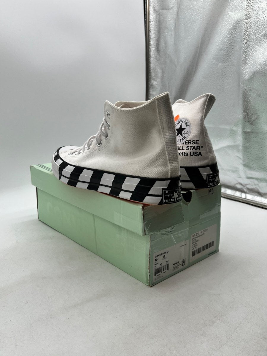 Converse Chuck Taylor All Star 70 Hi Off-White 10 (Lightly Worn Pre-Owned) - Image 3