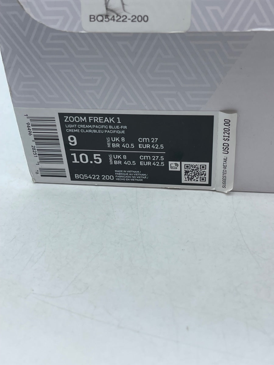 Nike Zoom Freak 1 'Light Cream' 9 (Moderately Worn Pre-Owned) - Image 9