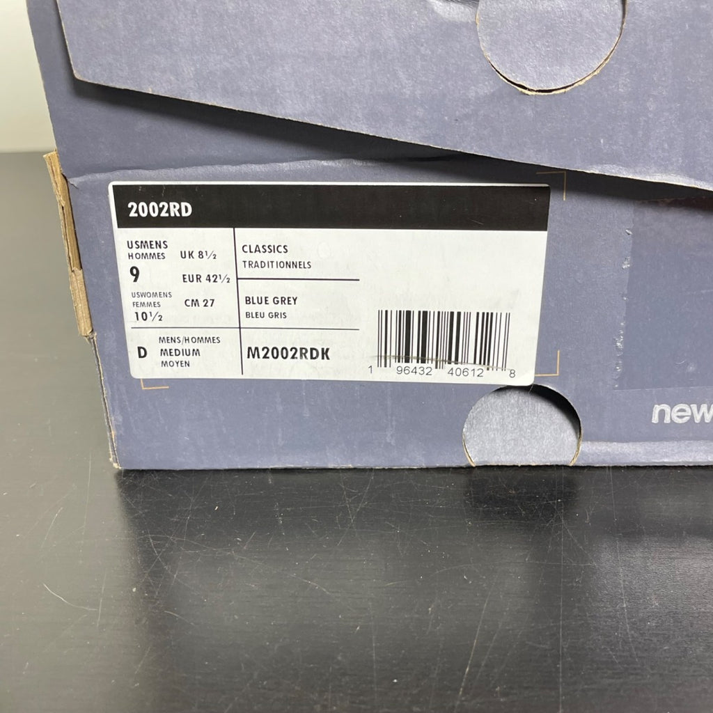 New Balance 2002R Protection Pack Navy Grey 9 (Moderately Worn Pre-Owned)New BalanceNavy/Grey - Image 7