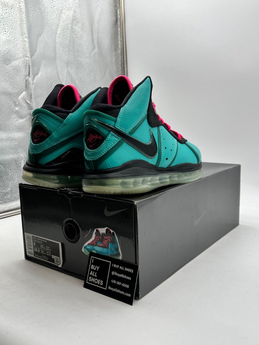 Nike LeBron 8 South Beach (2021) 9 (Lightly Worn Pre-Owned) - Image 3