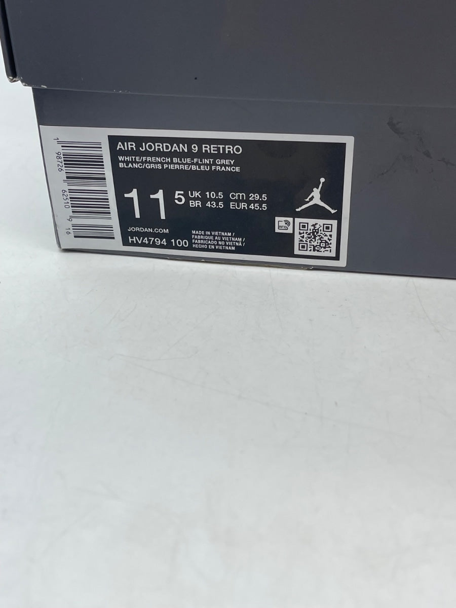 Jordan 9 Retro Flint Grey French Blue (2026) (Size 11.5) - Image 9