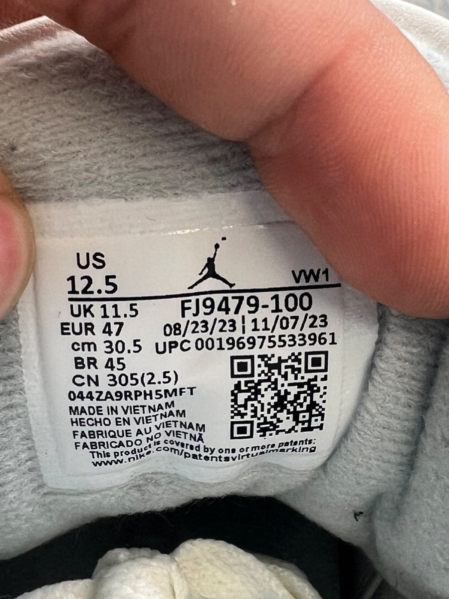 Jordan 3 Retro Craft Ivory 12.5 (Moderately Worn Pre-Owned)JordanIvory/Grey Mist/Cream - Image 9