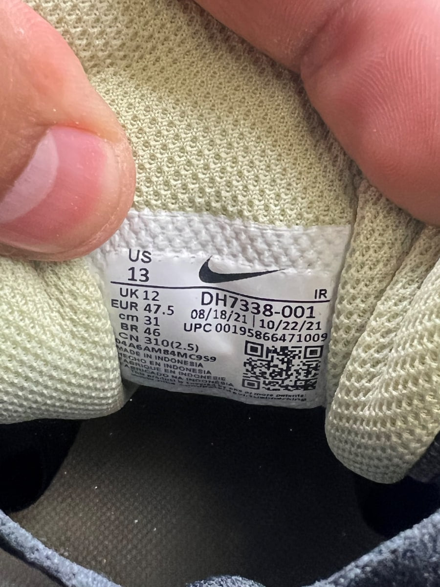 Nike Air Trainer 1 SP Dark Smoke Grey 13 (Lightly Worn Pre-Owned) - Image 9
