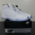 Jordan 11 Retro Legend Blue (2024) 13 (Moderately Worn Pre-Owned)JordanWhite/Legend Blue/Black - Image 1