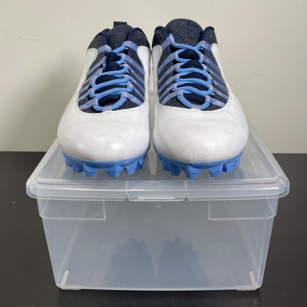 Air Jordan 10 Vapor Carbon Low 'UNC' PE 8.5 (Moderately Worn Pre-Owned)Air Jordan - Image 2