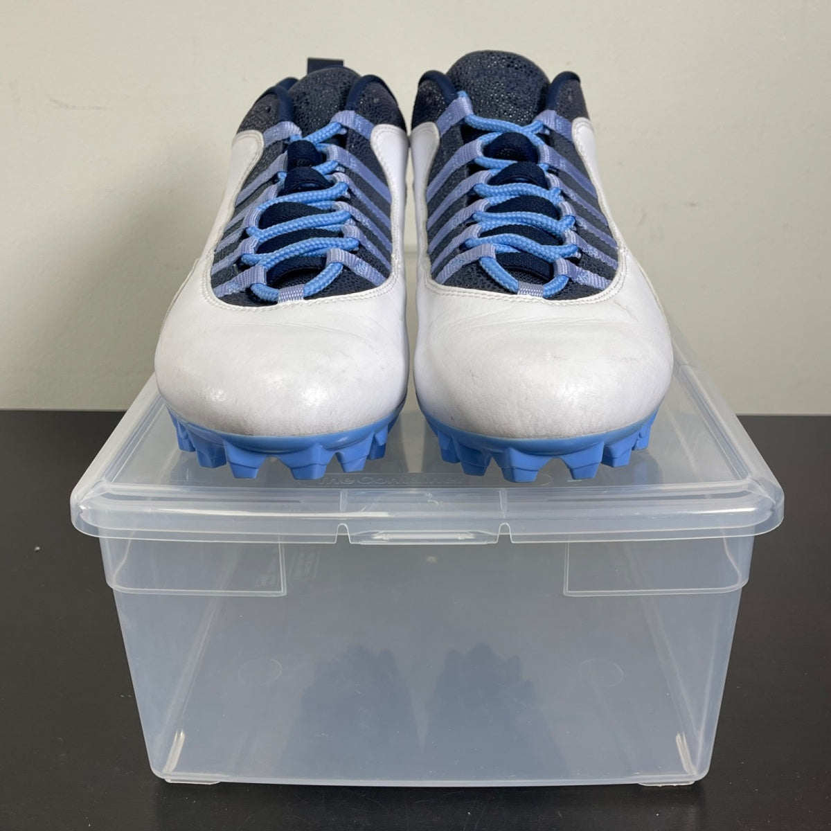 Air Jordan 10 Vapor Carbon Low 'UNC' PE 8.5 (Moderately Worn Pre-Owned)Air Jordan - Image 2