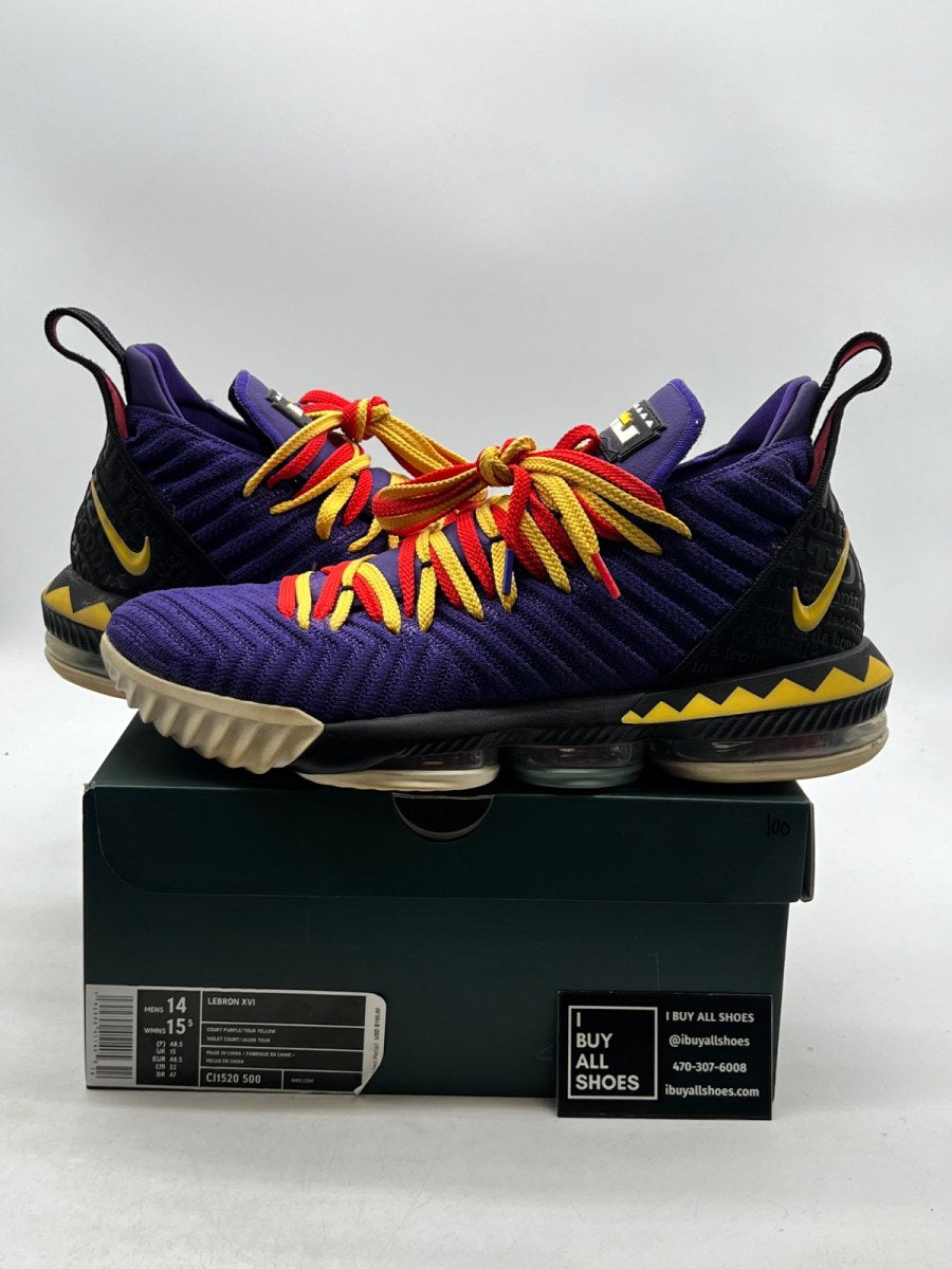 Nike LeBron 16 Martin 14 (Moderately Worn Pre-Owned) - Image 1