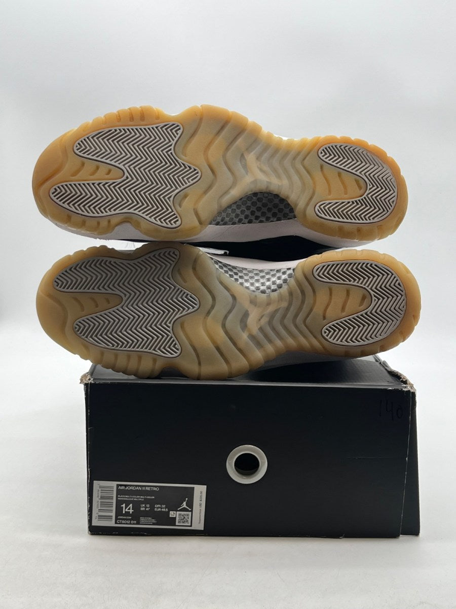 Jordan 11 Retro Jubilee 25th Anniversary 14 (Lightly Worn Pre-Owned)JordanBlack/Multi-Color-White-Multi-Color - Image 8