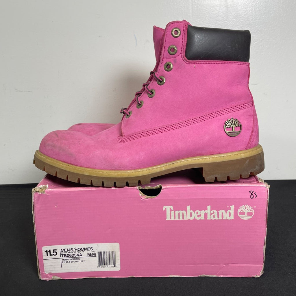 Susan G. Komen x Timberland 6 Inch Premium Boot 'Pink' 11.5 (Moderately Worn Pre-Owned)Timberland - Image 3