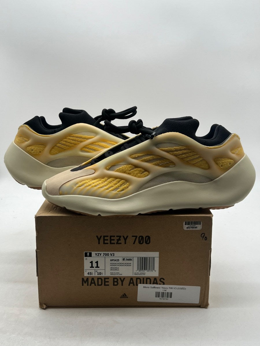 adidas Yeezy 700 V3 Mono Safflower 11 (Lightly Worn Pre-Owned) - Image 1