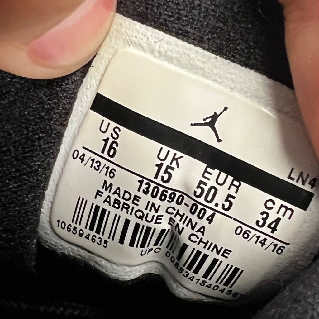 Jordan 12 Retro Nylon (Size 16) Lightly Worn - Image 4