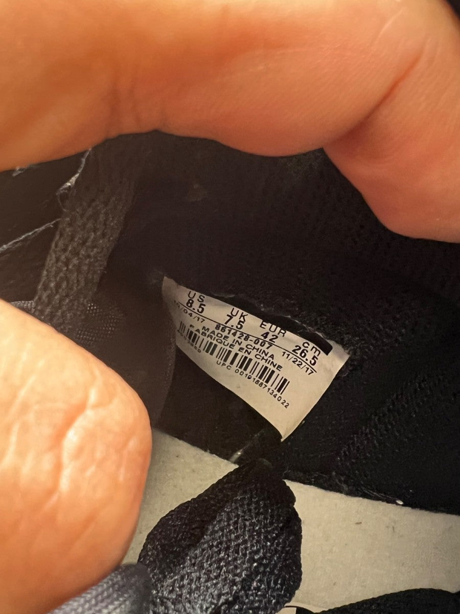 Jordan 1 Retro High NRG Patent Gold Toe 8.5 (Lightly Worn Pre-Owned)JordanBlack/Metallic Gold-Summit White - Image 7