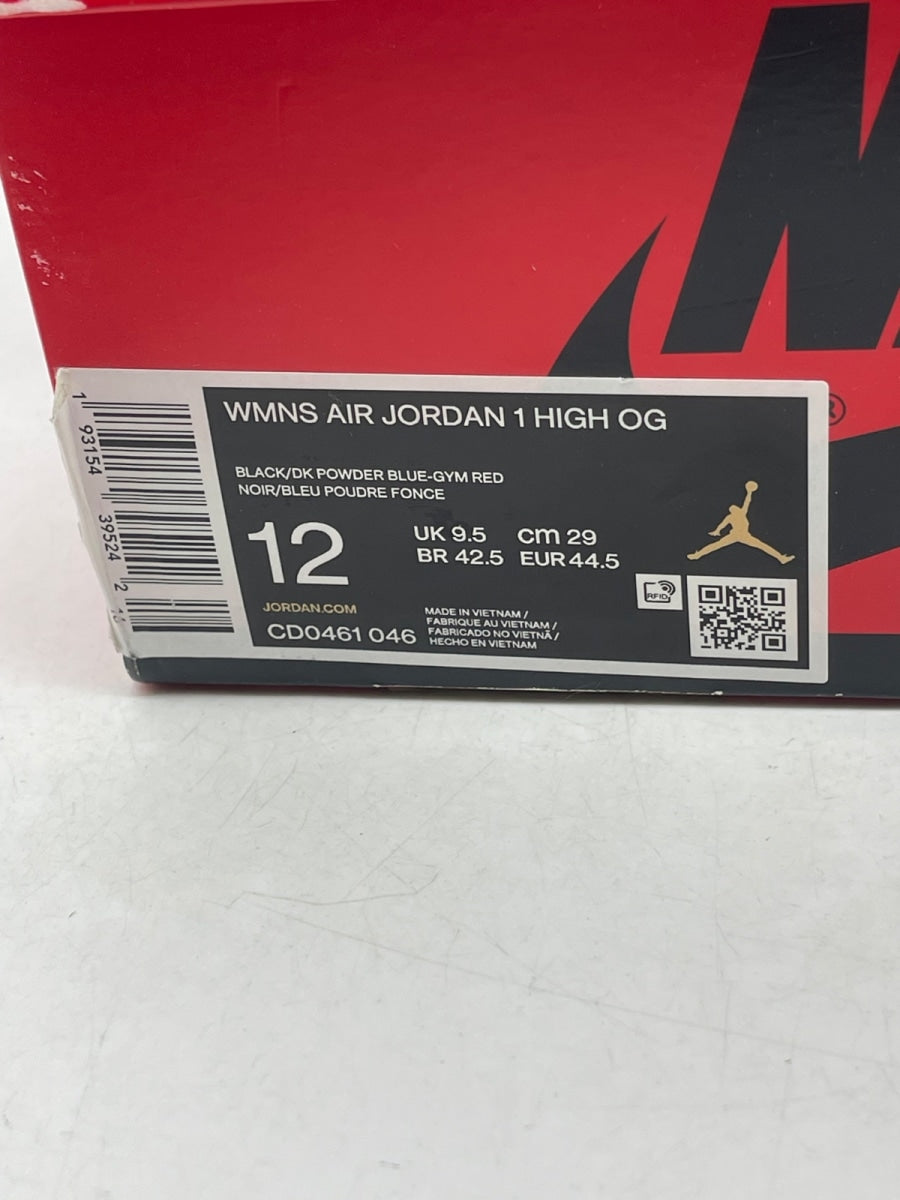 Jordan 1 Retro High NC to Chi (Women's) 12W (Heavily Worn Pre-Owned) - Image 9