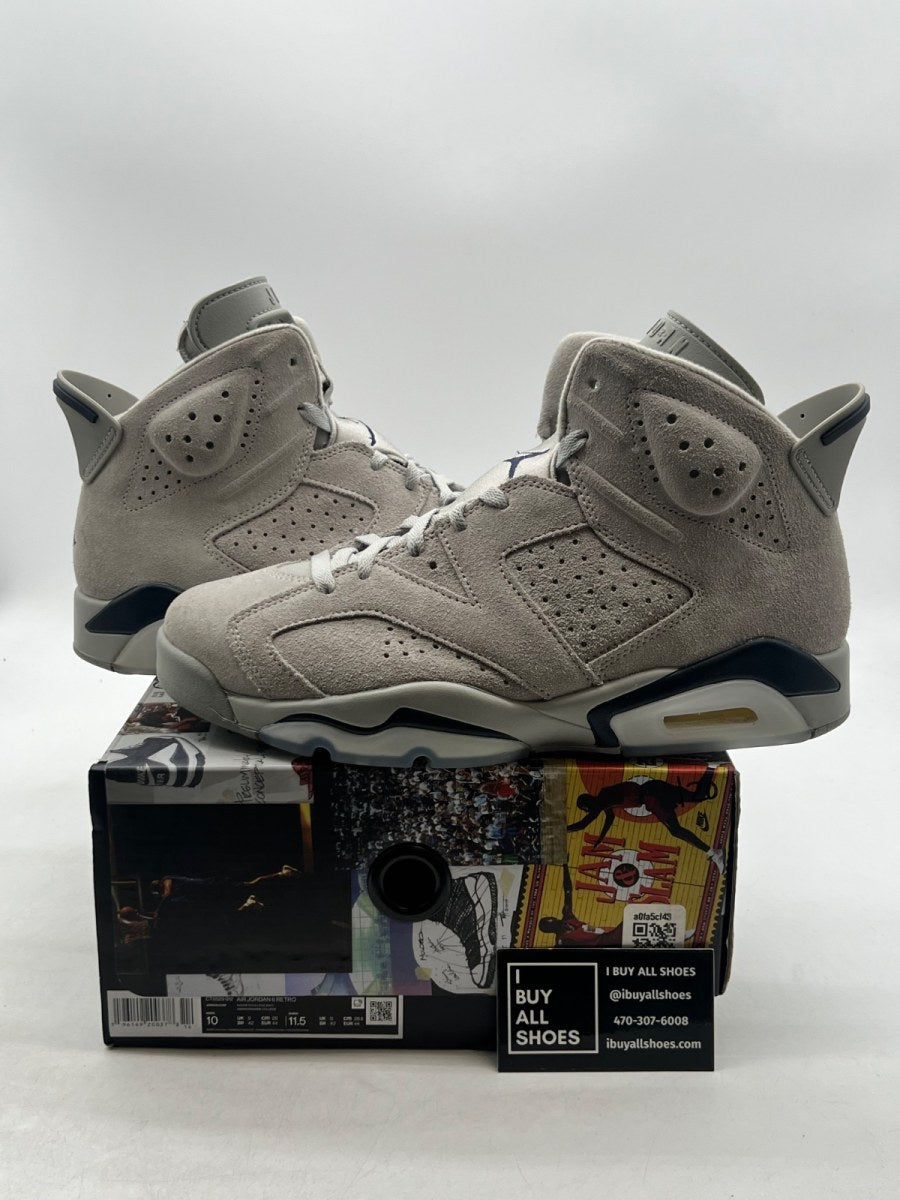 Jordan 6 Retro Georgetown (2022) 10 (Lightly Worn Pre-Owned) - Image 1