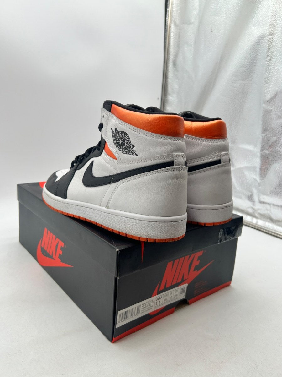 Jordan 1 Retro High Electro Orange 11 (Lightly Worn Pre-Owned)JordanWhite/Electro Orange-Black - Image 6