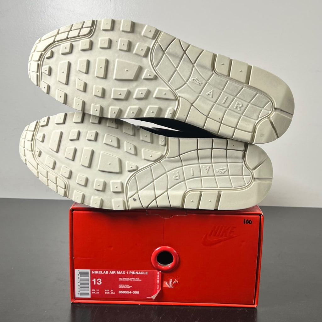 Nike Air Max 1 Pinnacle Iced Jade 13 (Lightly Worn Pre-Owned)NikeIced Jade/Cargo Khaki-Sail - Image 6