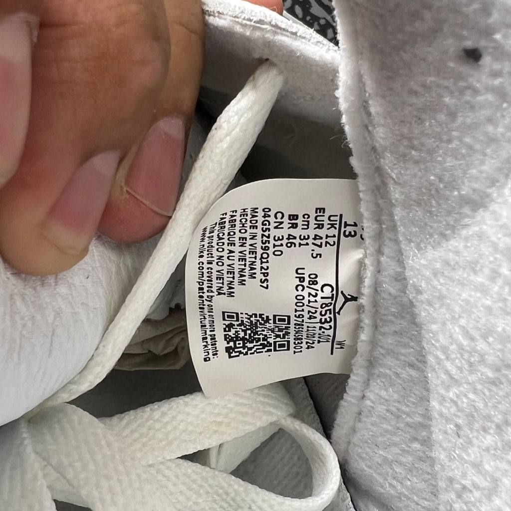 Jordan 3 Retro Lucky Shorts 13 (Lightly Worn Pre-Owned)JordanSummit White/Hydrogen Blue-Legend Blue-Photon Dust-Pure Platinum-Sail - Image 6