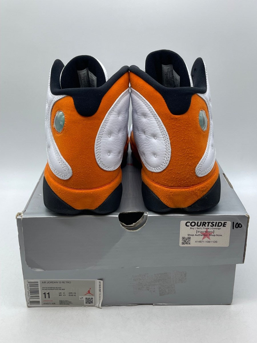 Jordan 13 Retro Starfish 11 (Moderately Worn Pre-Owned) - Image 3