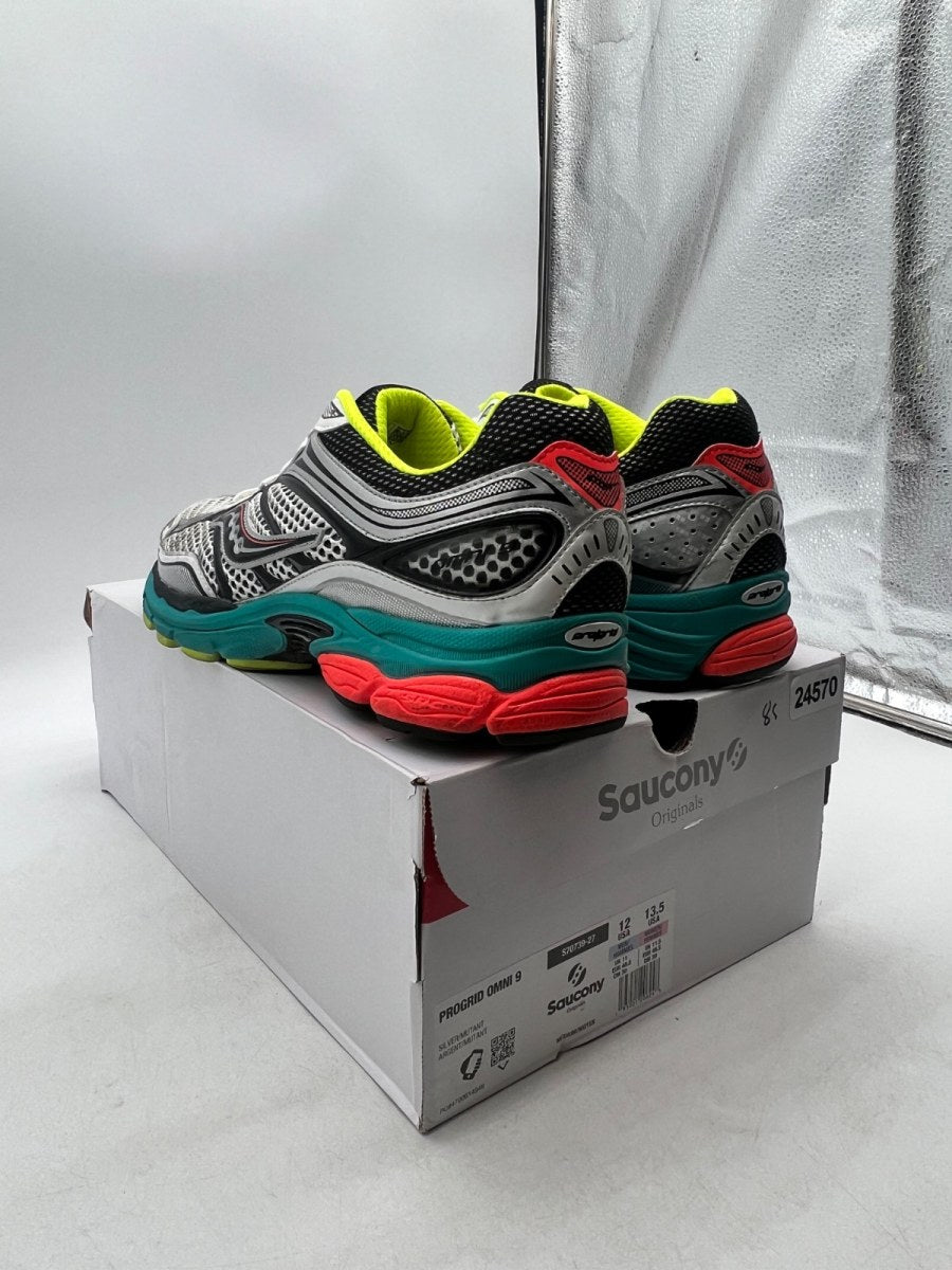 Saucony ProGrid Omni 9 Silver Mutant 12 (Lightly Worn Pre-Owned)SauconySilver/Mutant - Image 6