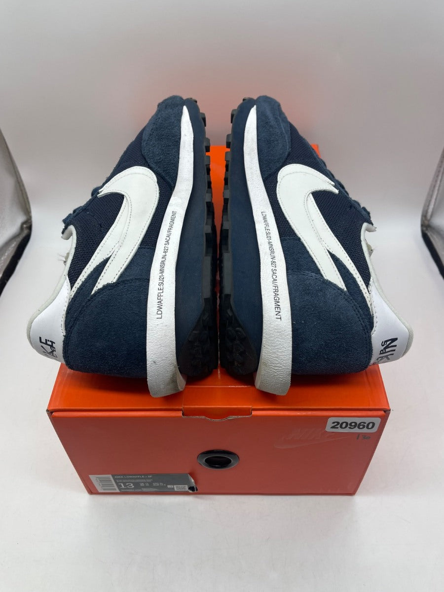 Nike LD Waffle SF sacai Fragment Blue Void 13 (Moderately Worn Pre-Owned) - Image 6